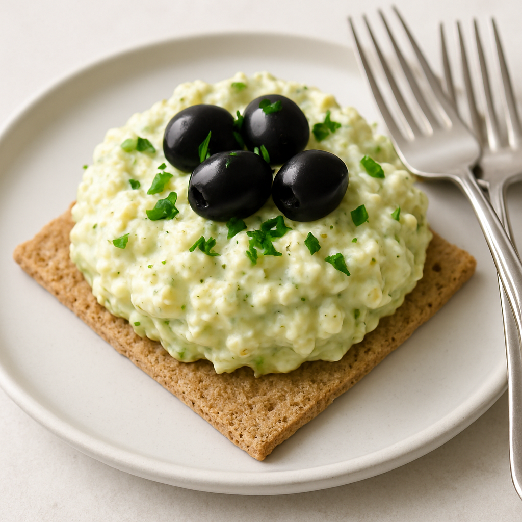 Ensalada Magra de Huevo y Aguacate
