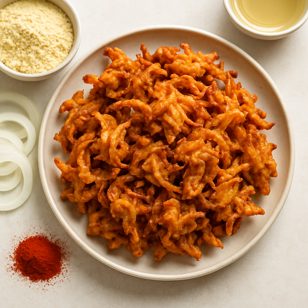 Pakoras de Cebolla (Buñuelos)