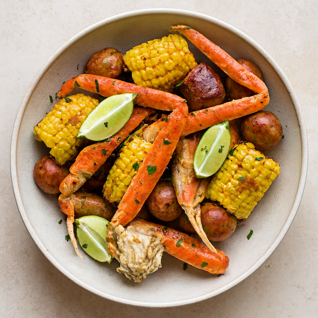 Summertime Cajun Crab Boil