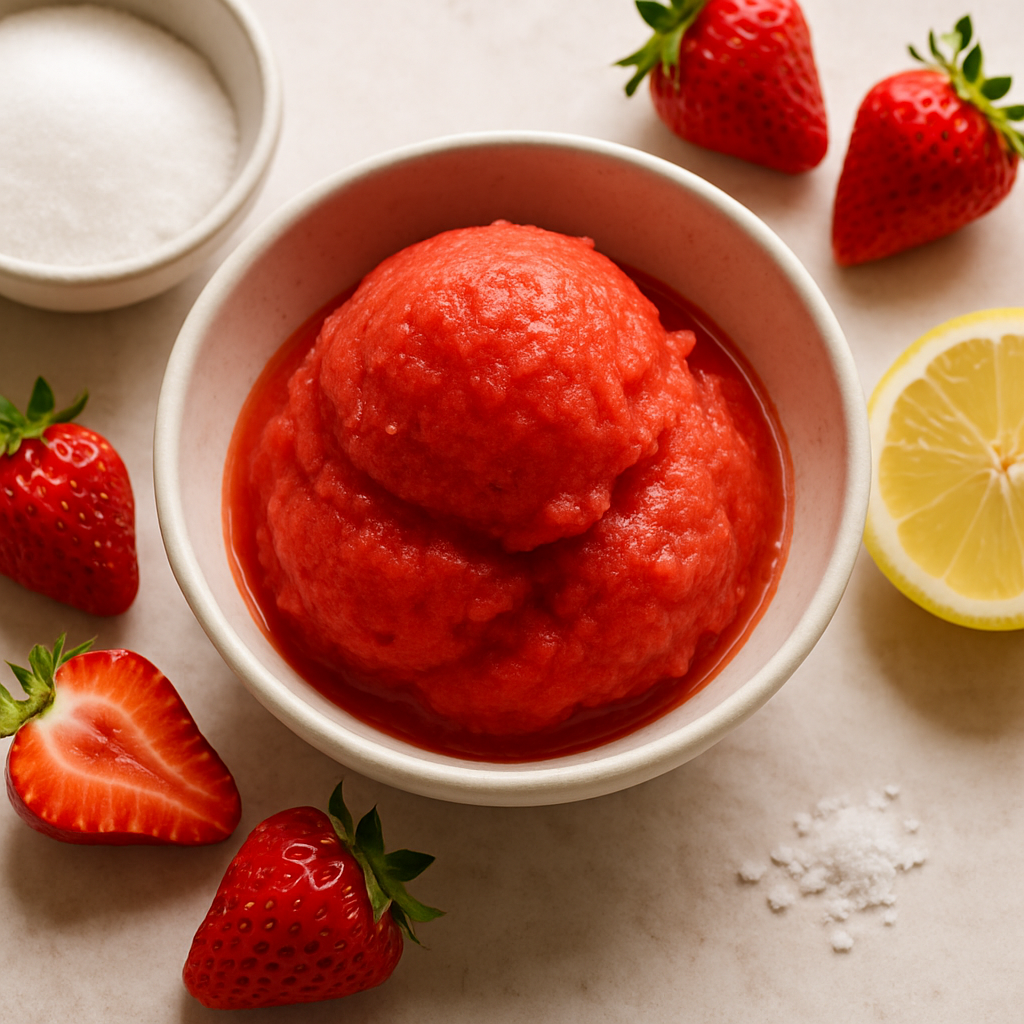 Sorbete de Fresa