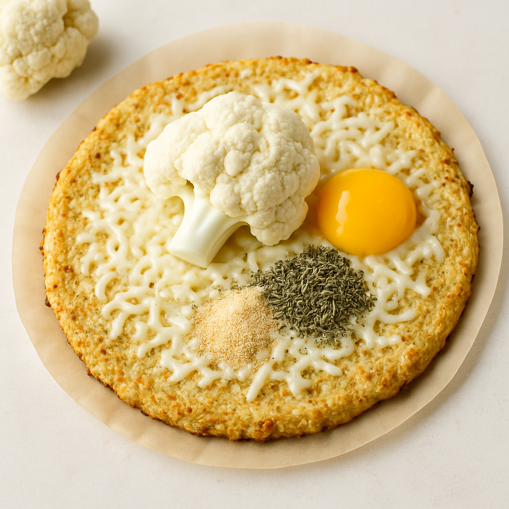Cauliflower Pizza Crust