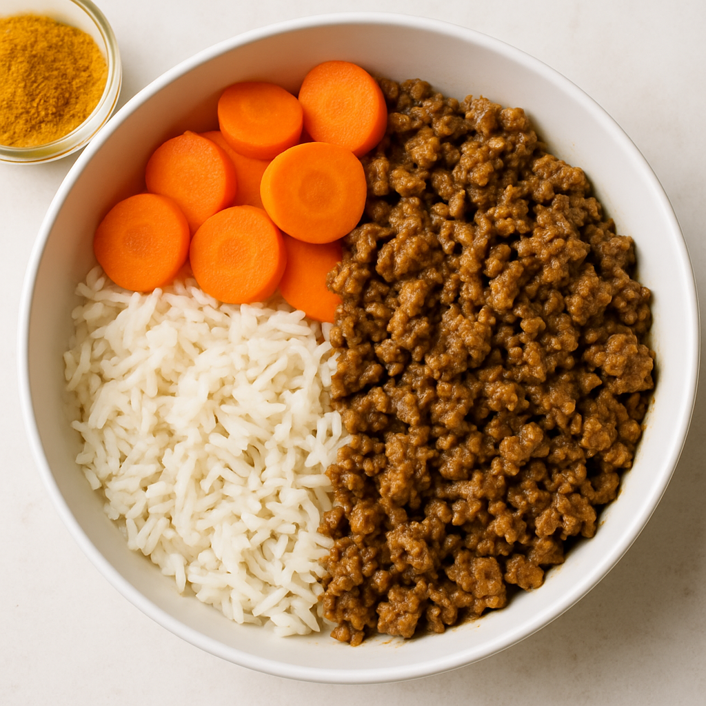 Curried Beef Rice Bowl