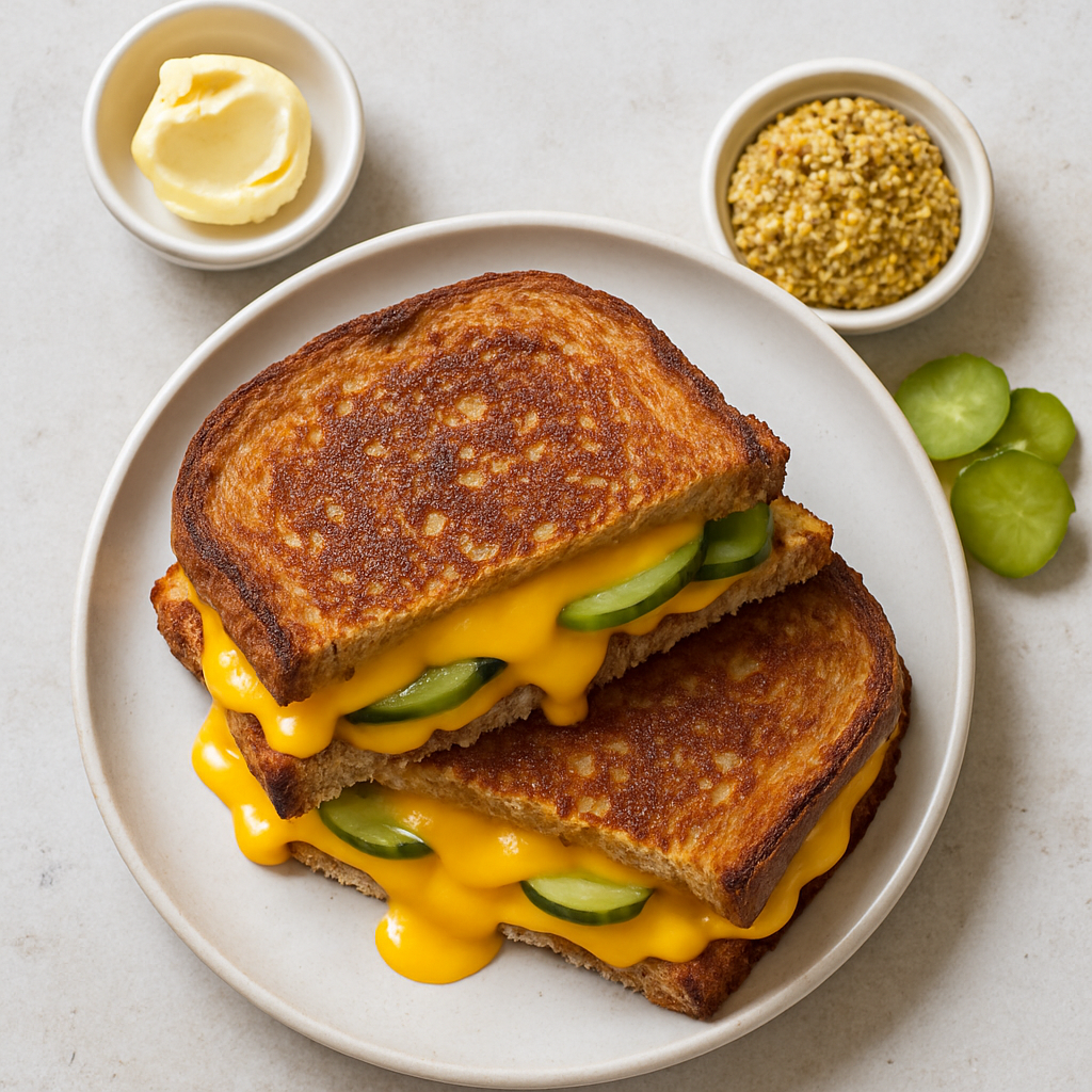 Sándwich Tostado Irlandés de Queso