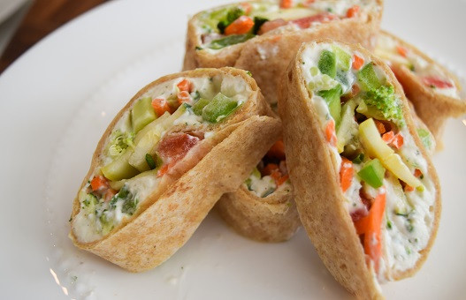 Crunchy Vegetable Wraps
