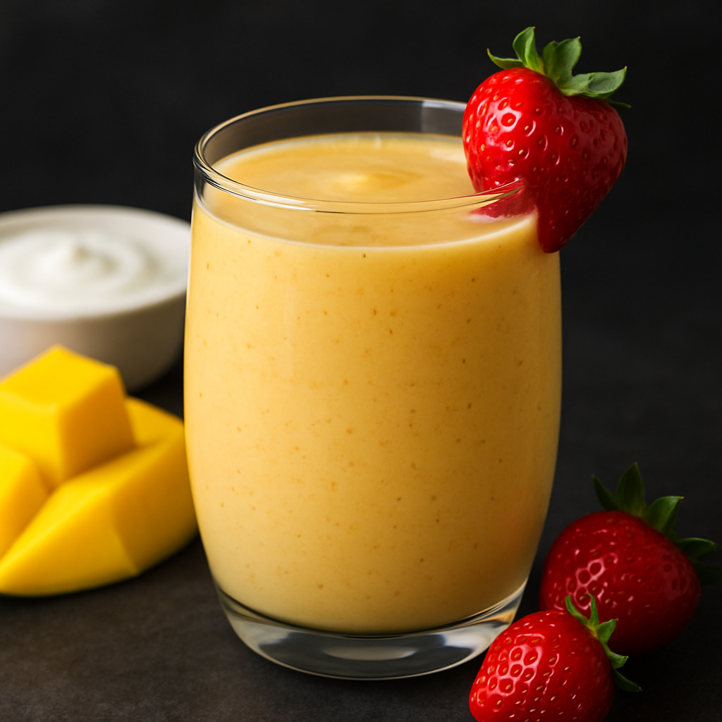 Batido de Fresa y Mango