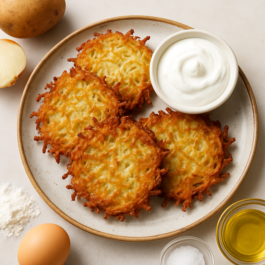 Tortitas de Papa (Latkes)
