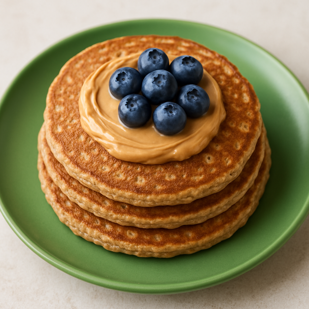 Whole Wheat Oatmeal Pancakes