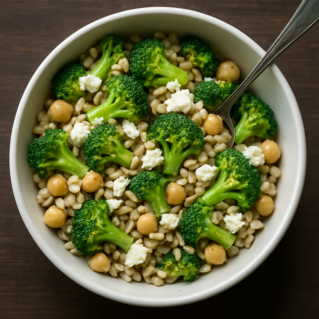 Broccoli Barley Bowl