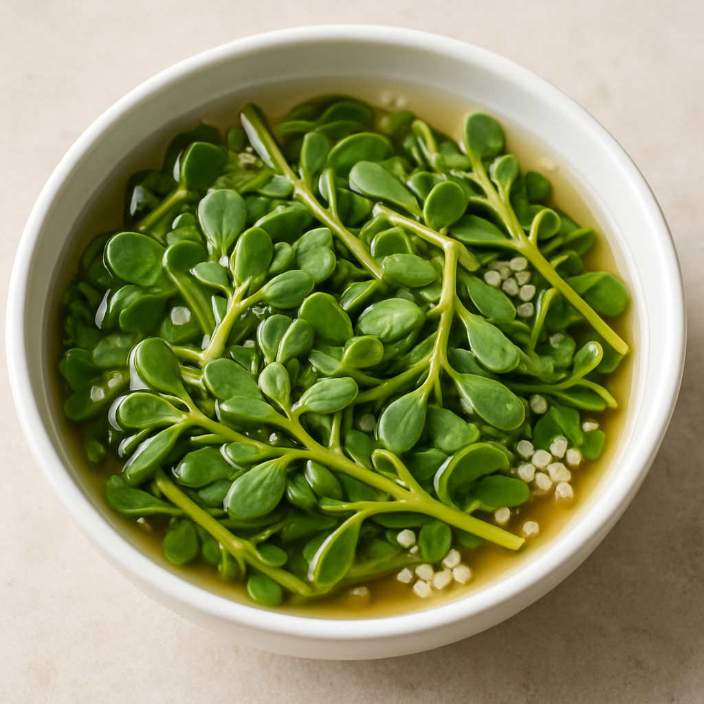 Pickled Purslane