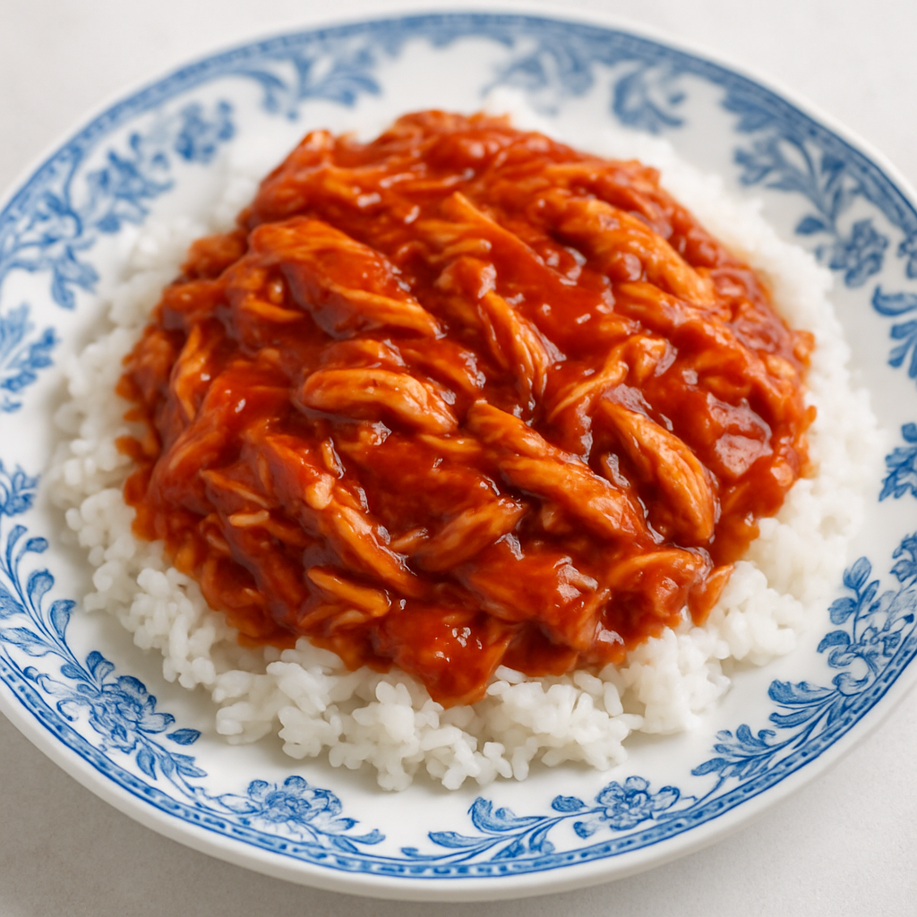 Slow Cooker Sloppy Joe Chicken