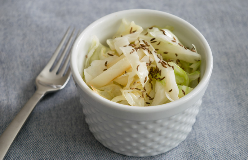 Sautéed Cabbage and Onion