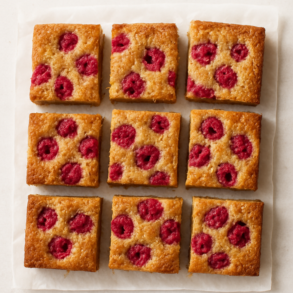 Raspberry Brown Butter Bars