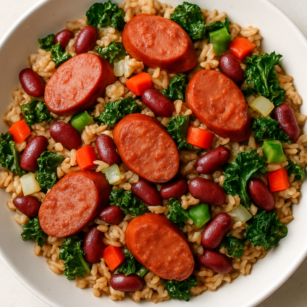 Cajun Sausage & Rice