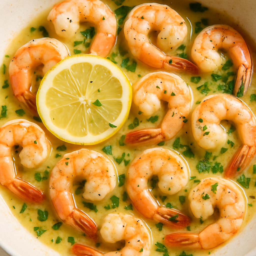 Lemon Shrimp Sauté