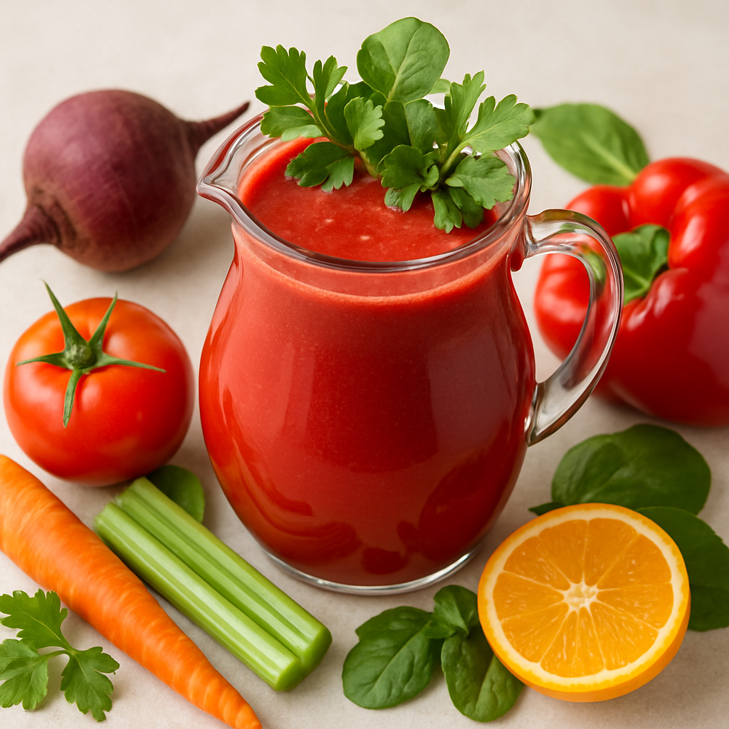 Jugo V8 Casero