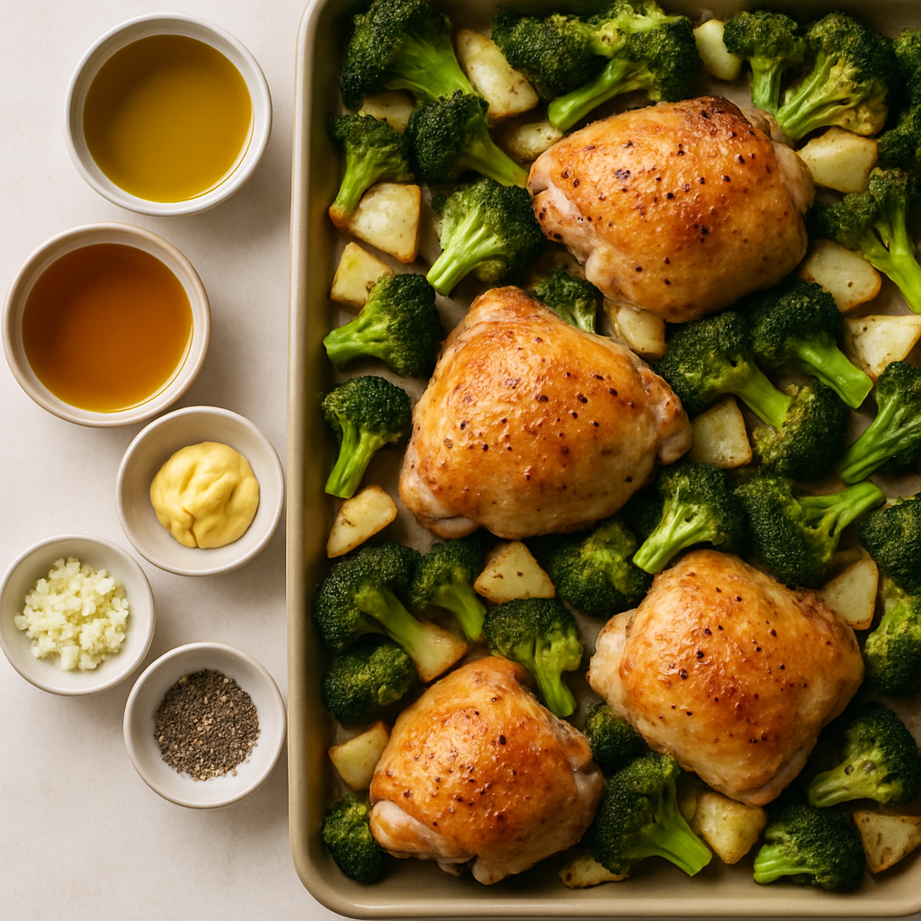5-Ingredient Whole30 Sheet Pan Chicken