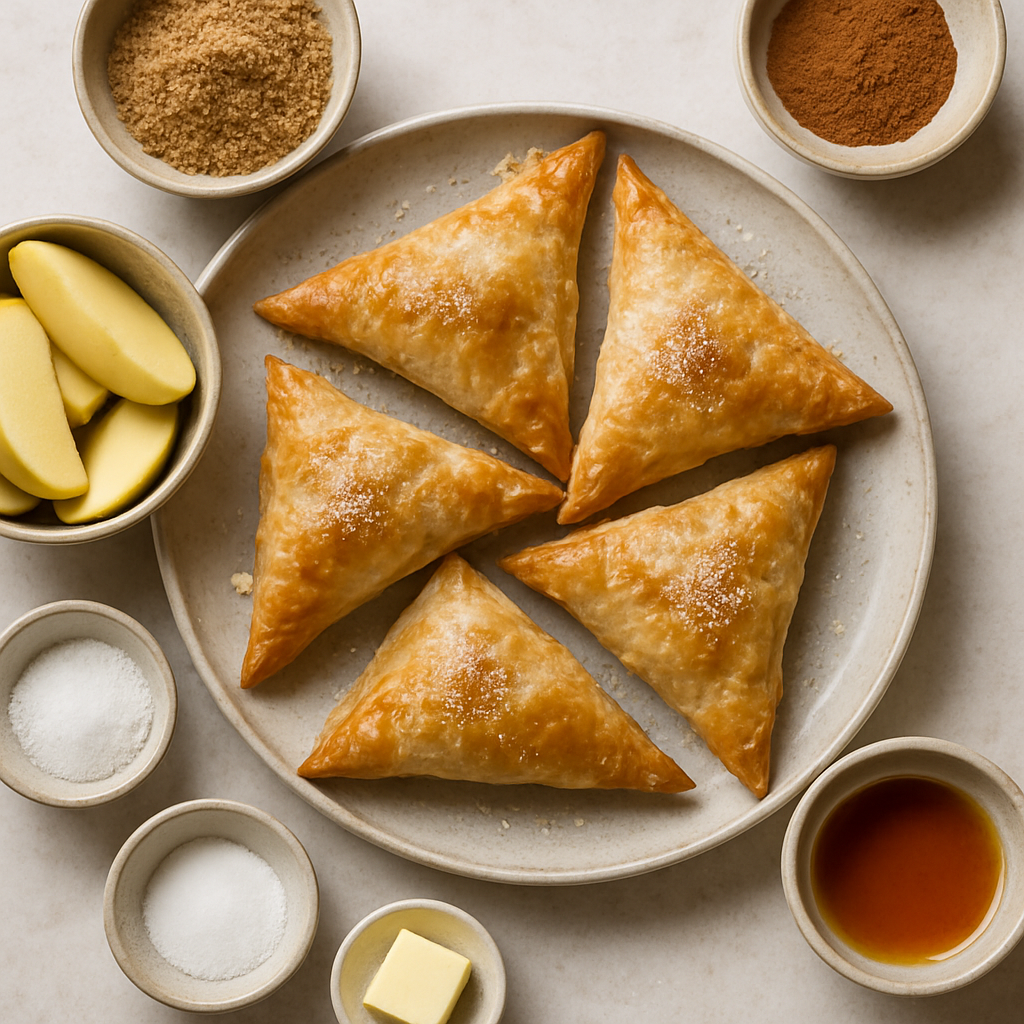 Bourekas de Manzana y Canela