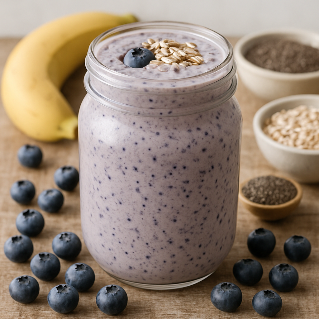 Licuado de Magdalena de Arándanos
