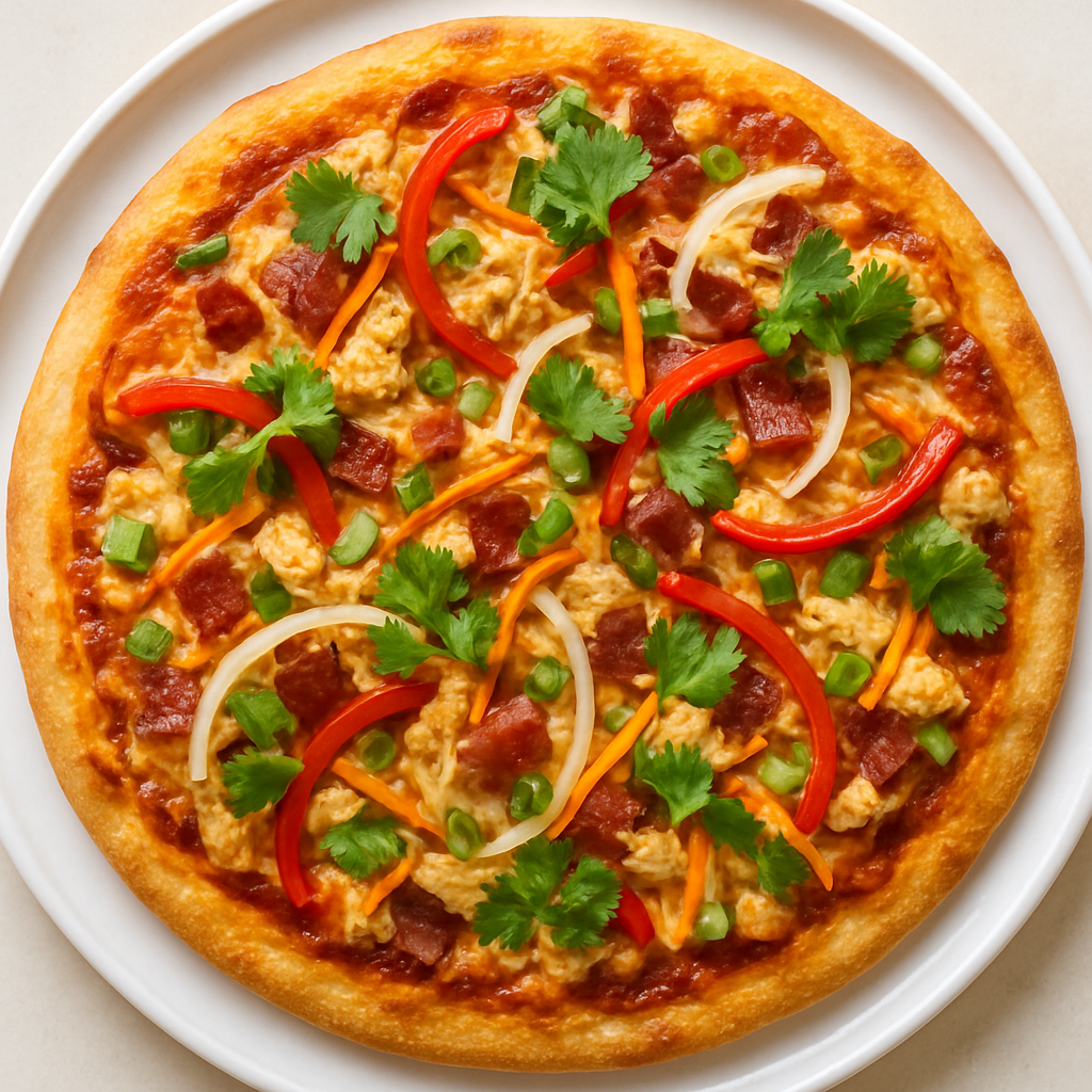 Thai Chicken Pizza