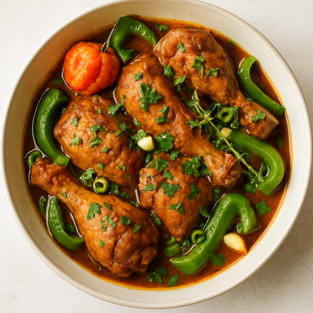 Haitian Stewed Chicken (Poulet Creole)