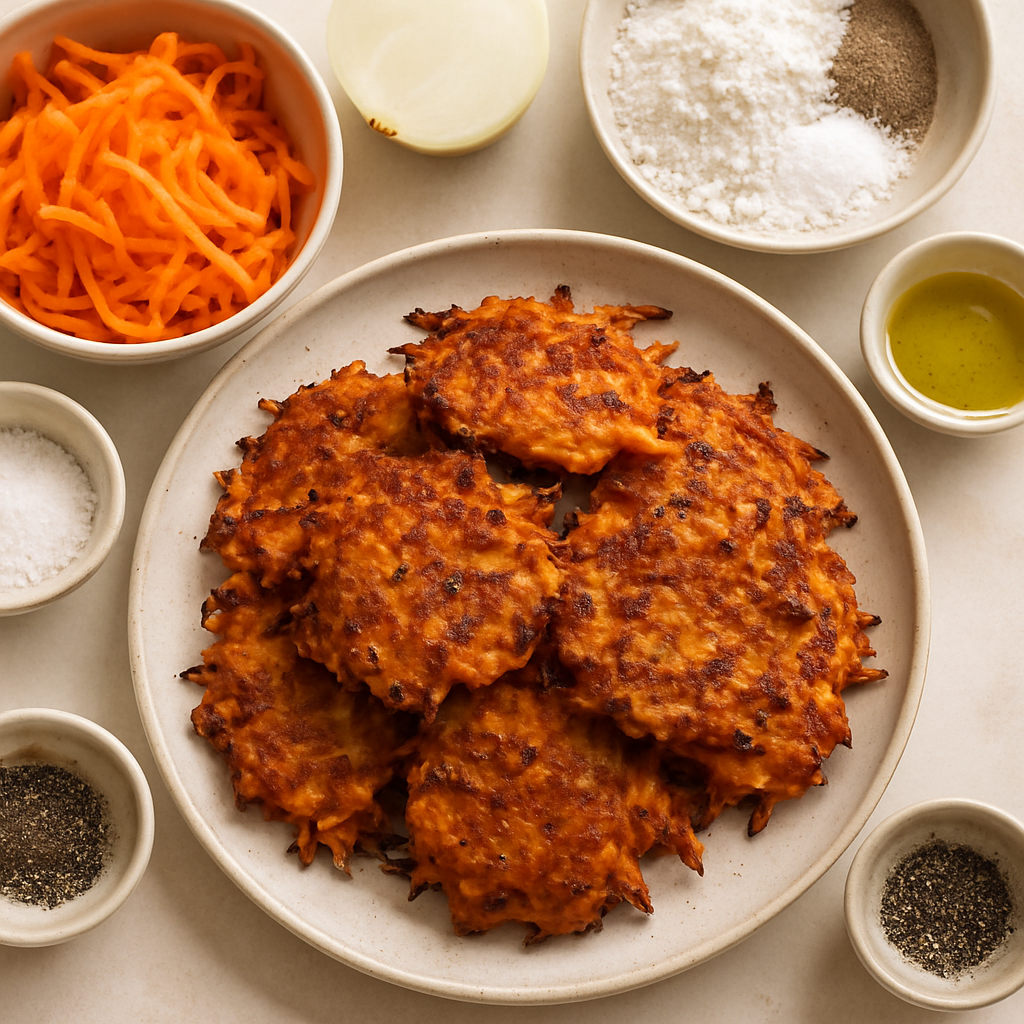 Sweet Potato Latkes - Gluten Free