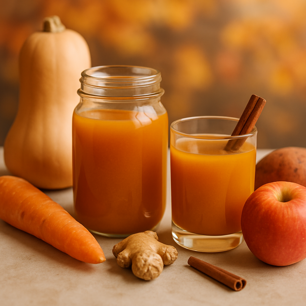 Spiced Autumn Harvest Juice