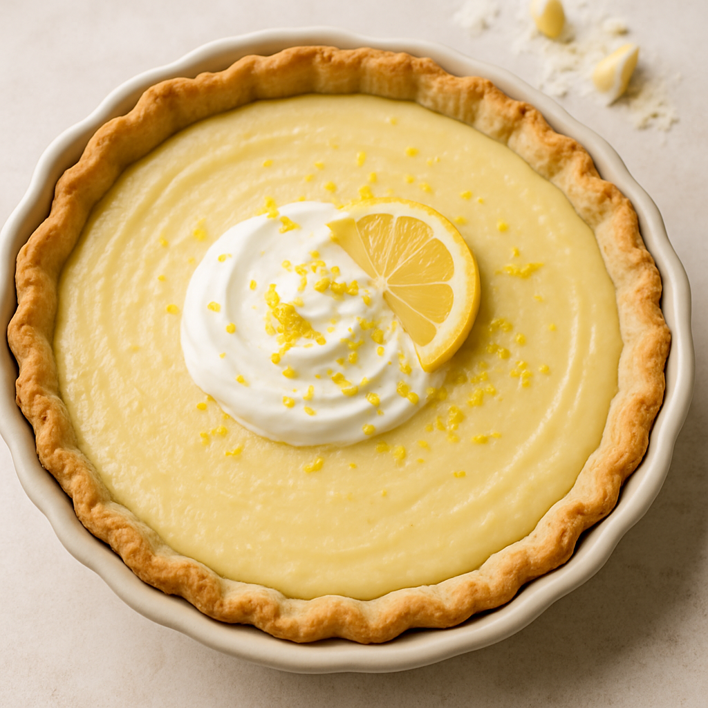 Sour Cream Lemon Pie