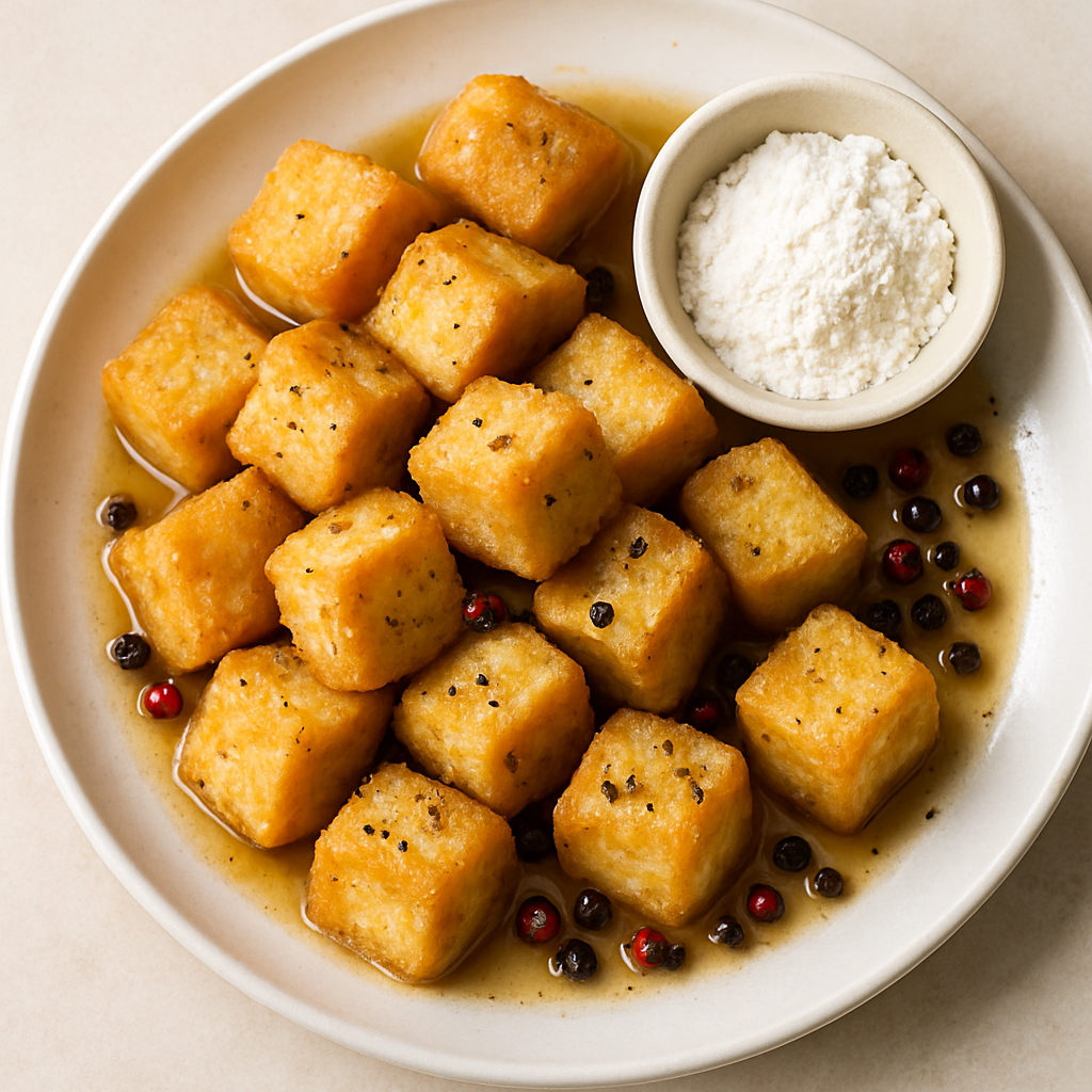 Tofu con Sal y Pimienta