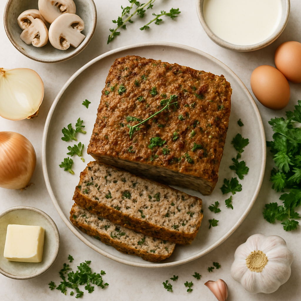Cajun Mushroom Loaf