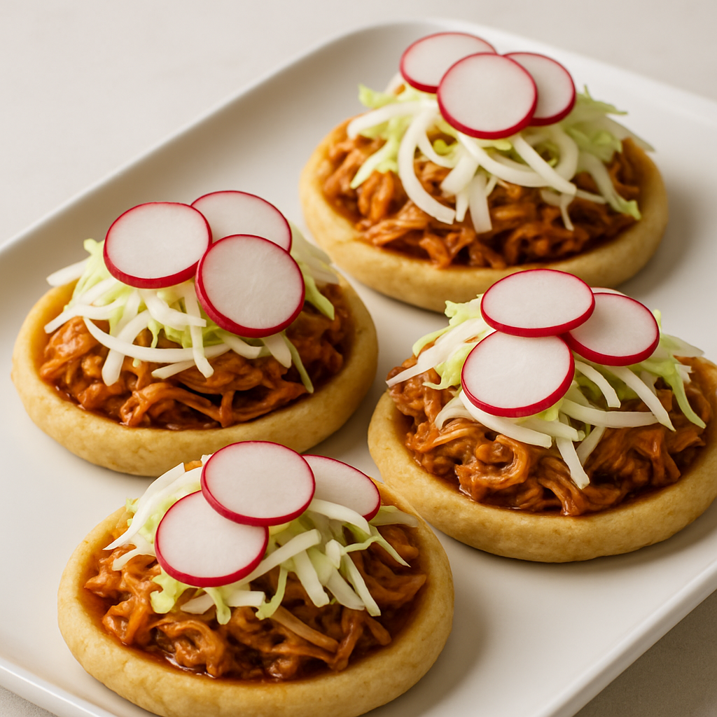 Pork Tinga Sopes