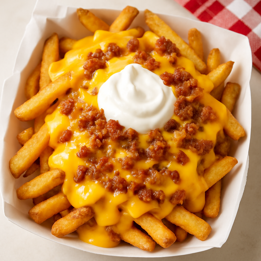 Homemade Cheese Fries