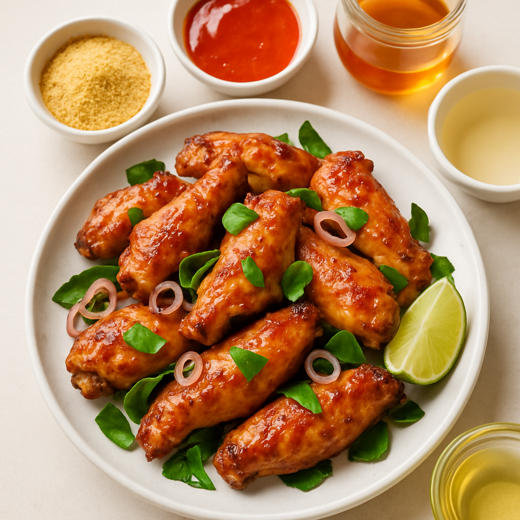 Vietnamese Lime Chicken Wings