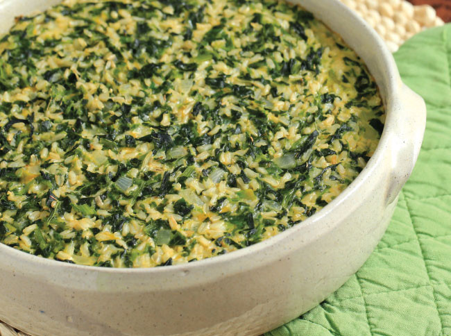 Herb Spinach Bake