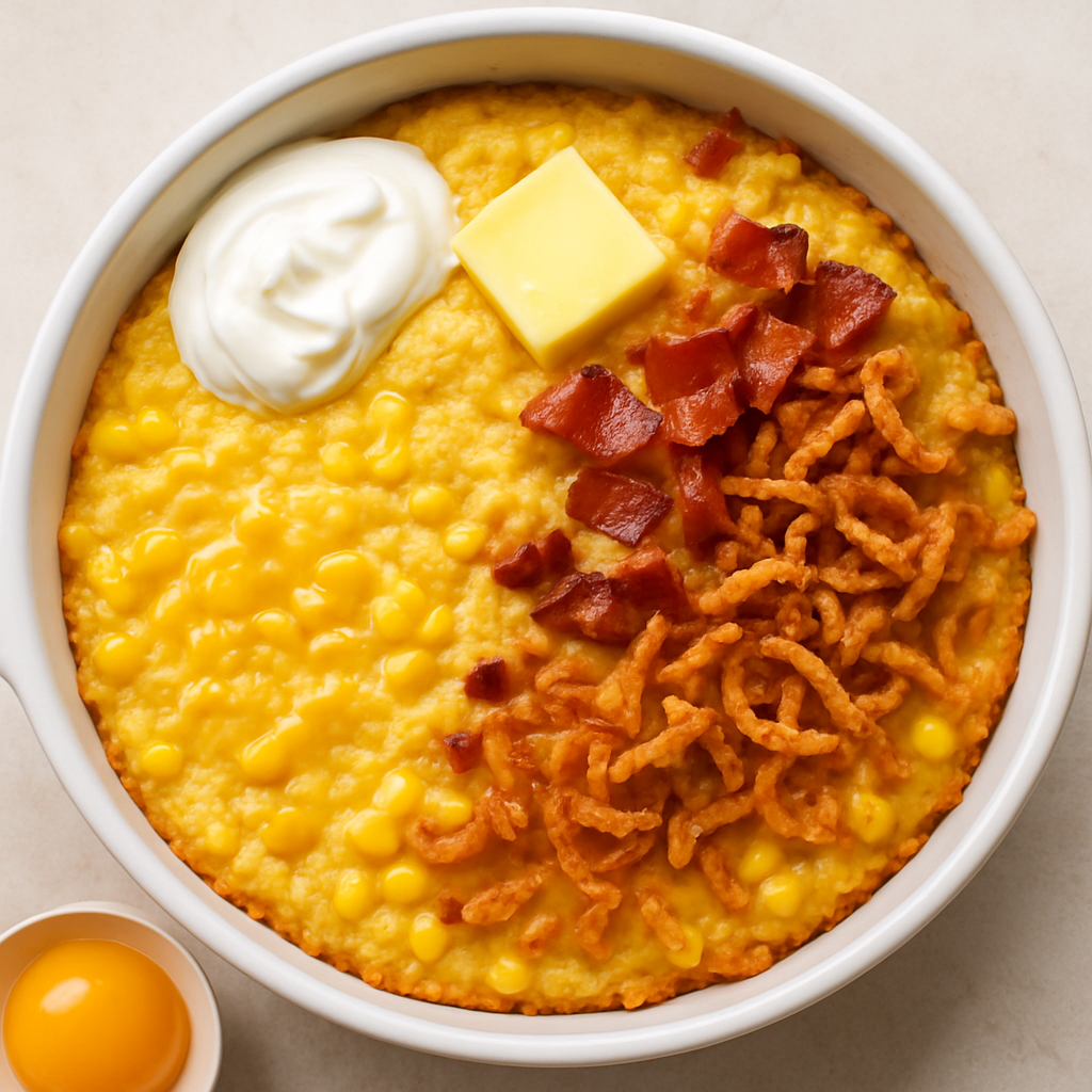 Creamy Baked Corn