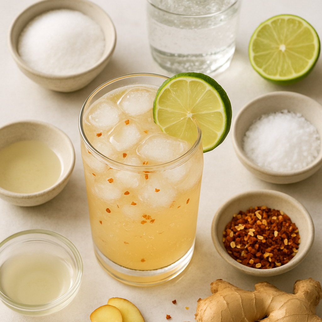 Spicy Ginger Soda