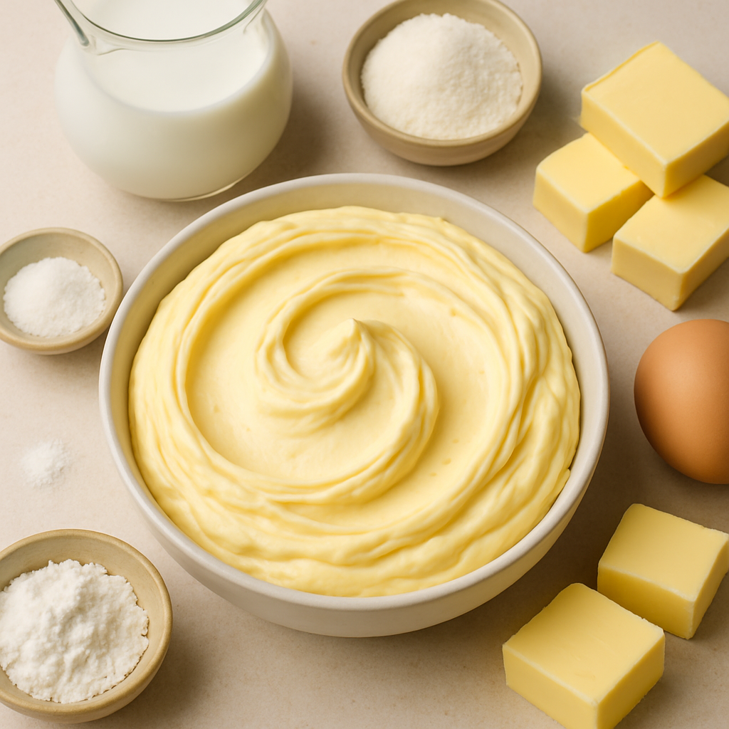 Crema de Mantequilla Alemana