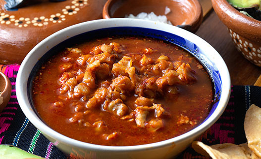 Sopa de Pozole de Res