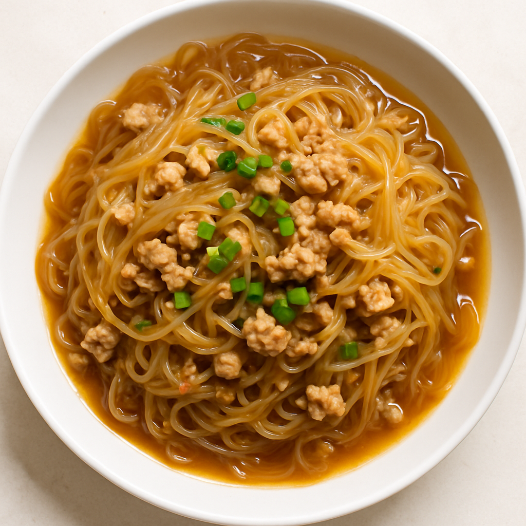 Pork with Mung Bean Threads