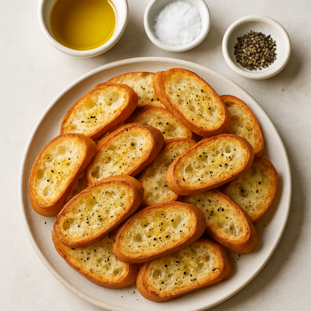 Baguette Toast "Crackers"