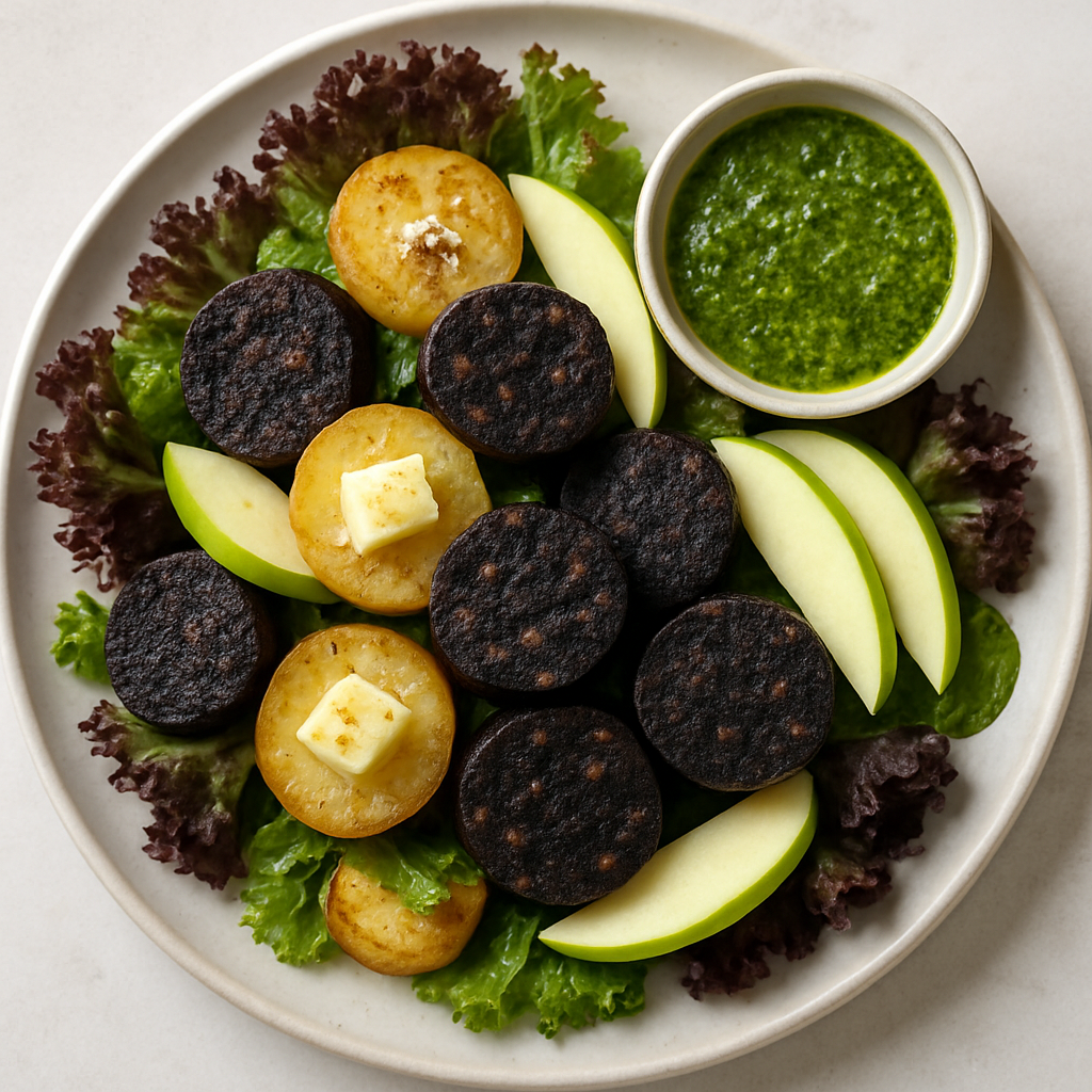 Granary Foodstore Black Pudding Salad