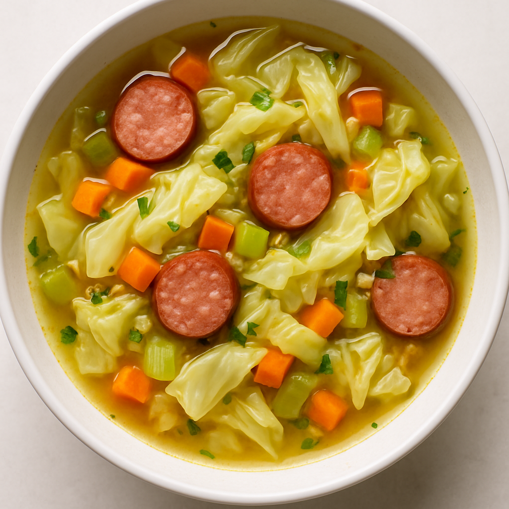 Kielbasa & Cabbage Soup