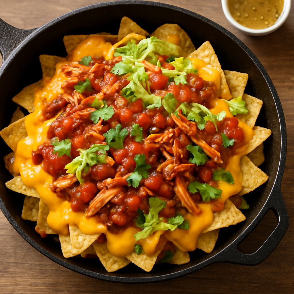 Budget-Friendly BBQ Chicken Nachos