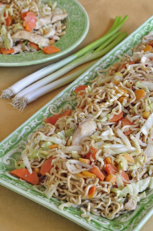 Stir-Fry with Chicken and Noodles