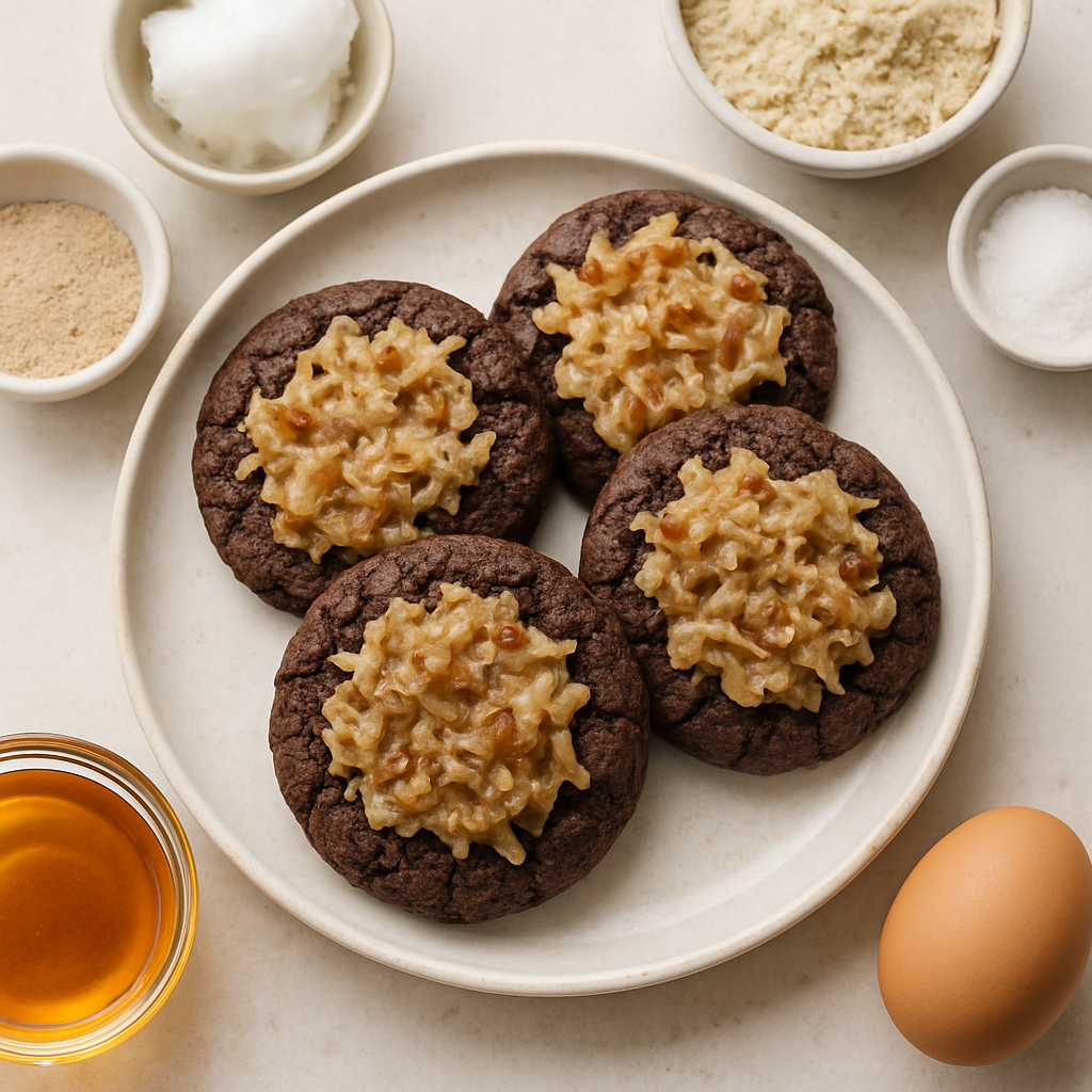 Galletas de Pastel de Chocolate Alemán