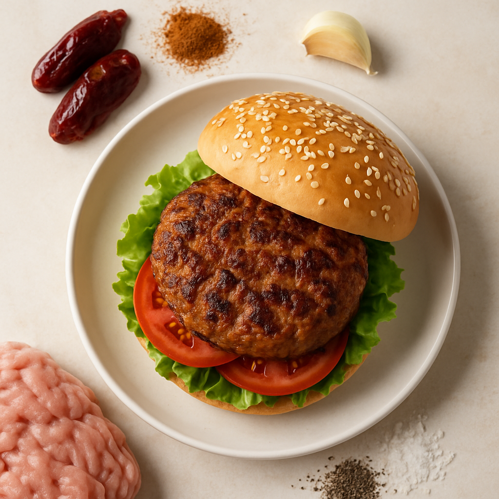 Hamburguesas de Pavo con Chipotle