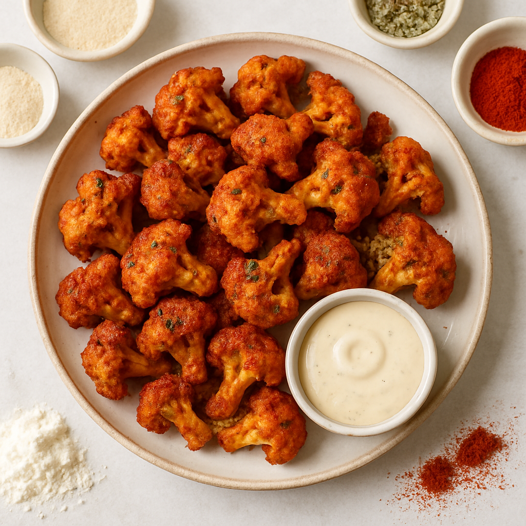 Kickin' Fried Cauliflower