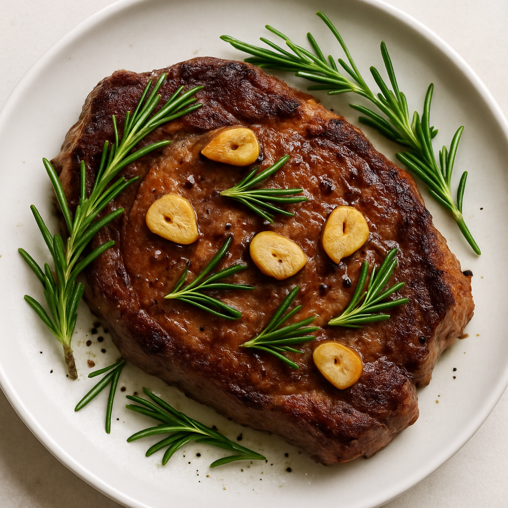 Rosemary Garlic Steak
