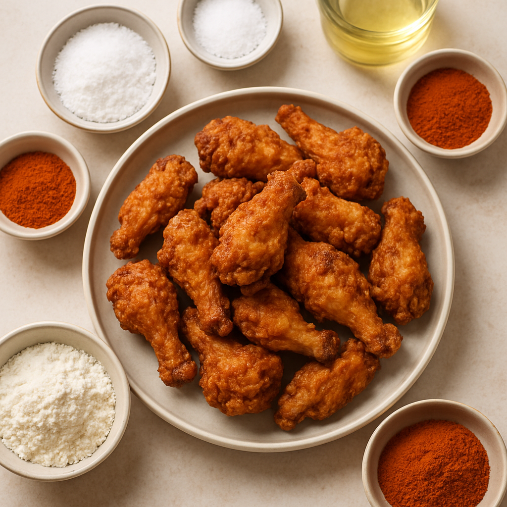 South African Fried Chicken Wings