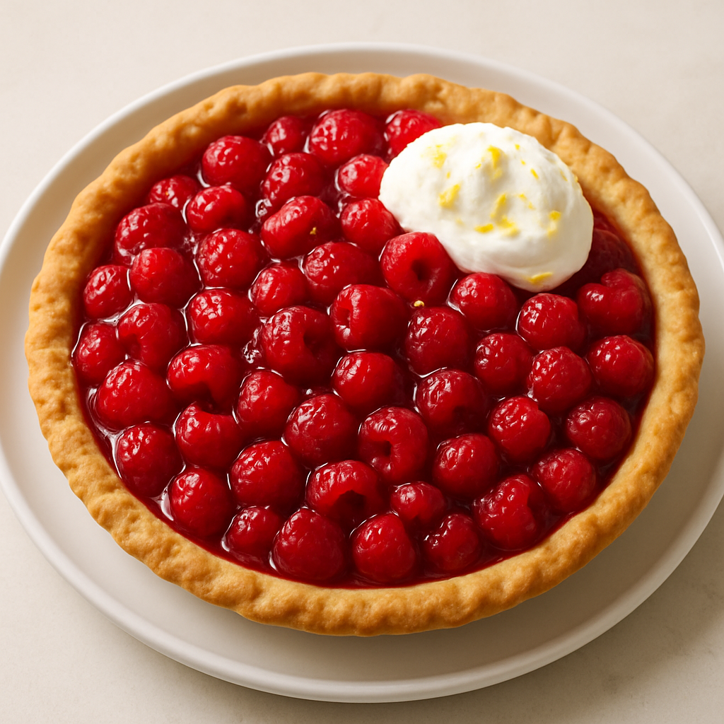 Summer Fresh Raspberry Pie
