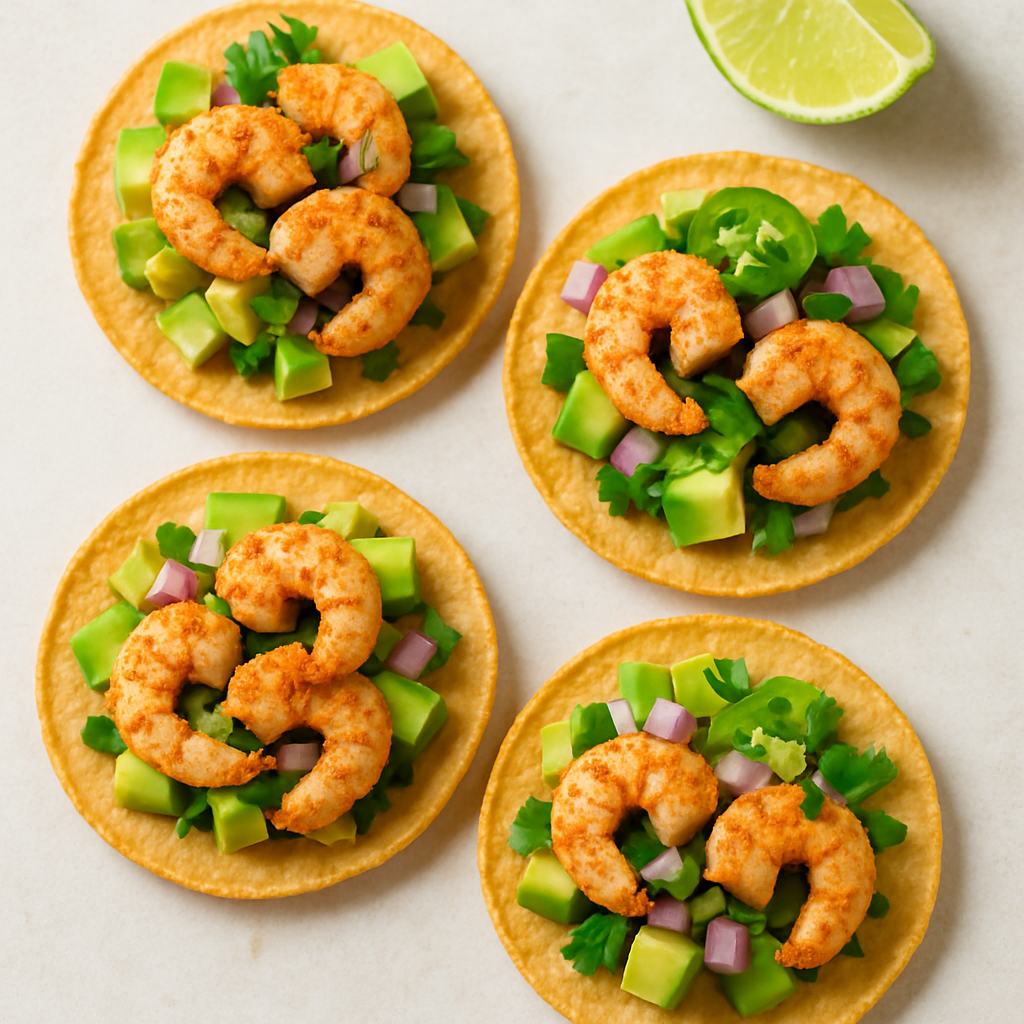 Mini Shrimp Tostadas